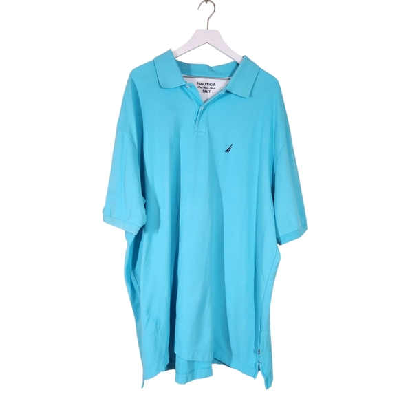 Nautica Men's Blue Polo Shirt - Picture 1 of 7